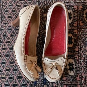 Lancel Moccasin Heels